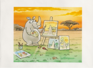 Rhino Cartoon